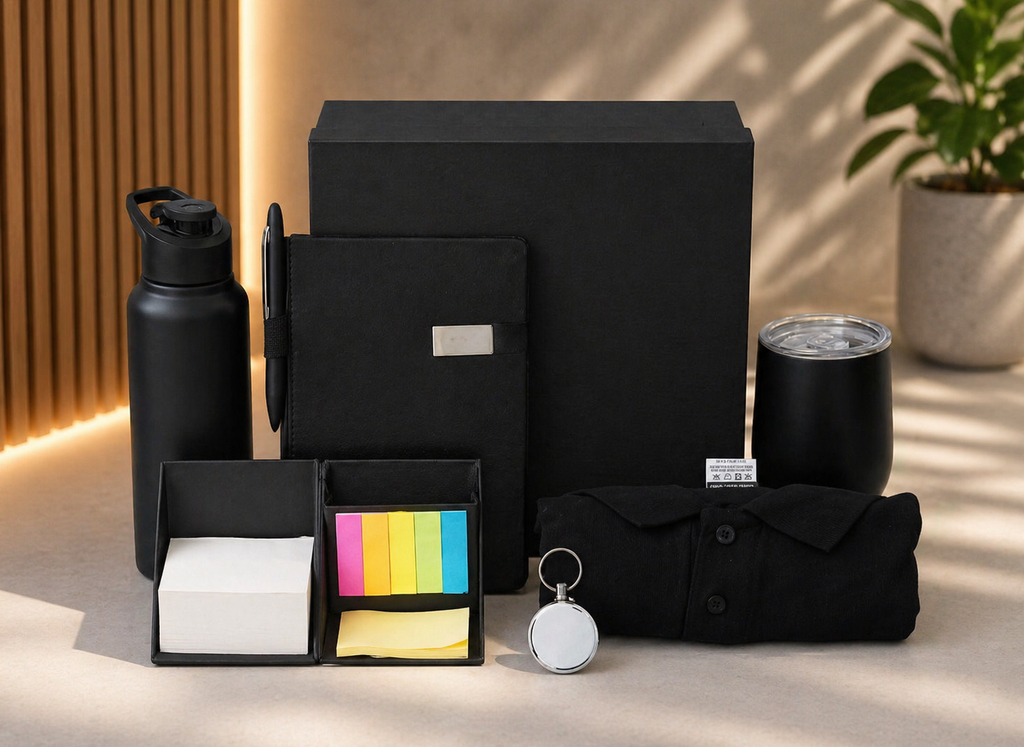 Executive Black Gift Set – Premium Corporate Essentials Kit