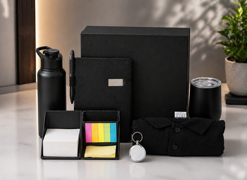 Executive Black Gift Set – Premium Corporate Essentials Kit