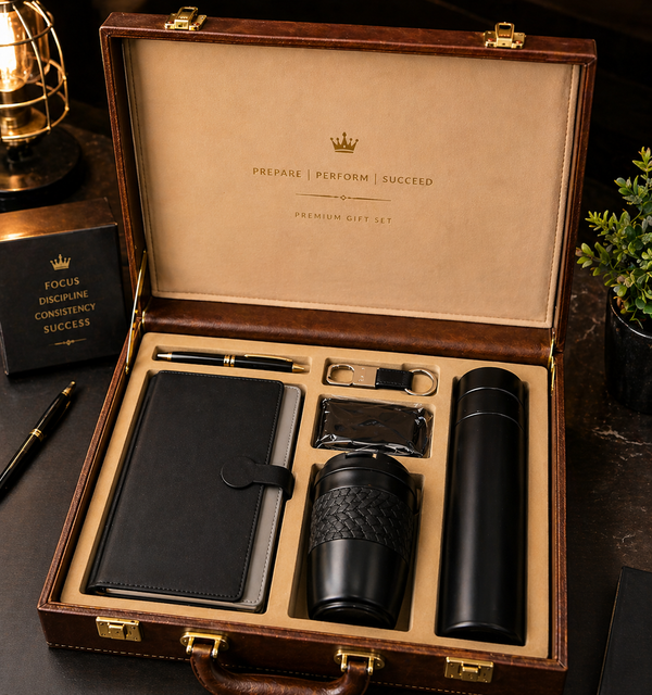 Executive Gift Set with Premium Storage Case – Modern Business Essentials Kit