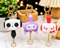 Cute Character Keychain – Panda, Kuromi & Hello Kitty